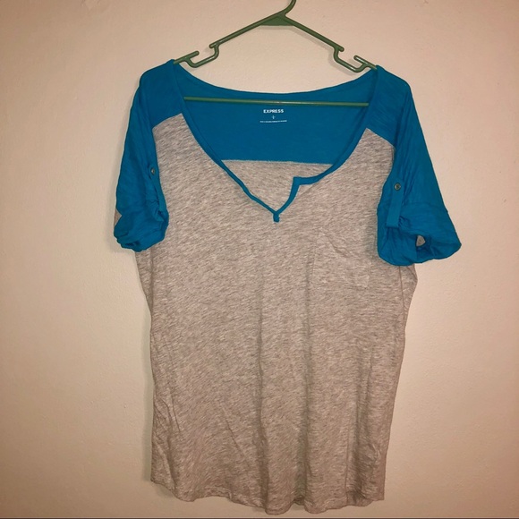 Express baseball T-shirt. Size L - Picture 1 of 2